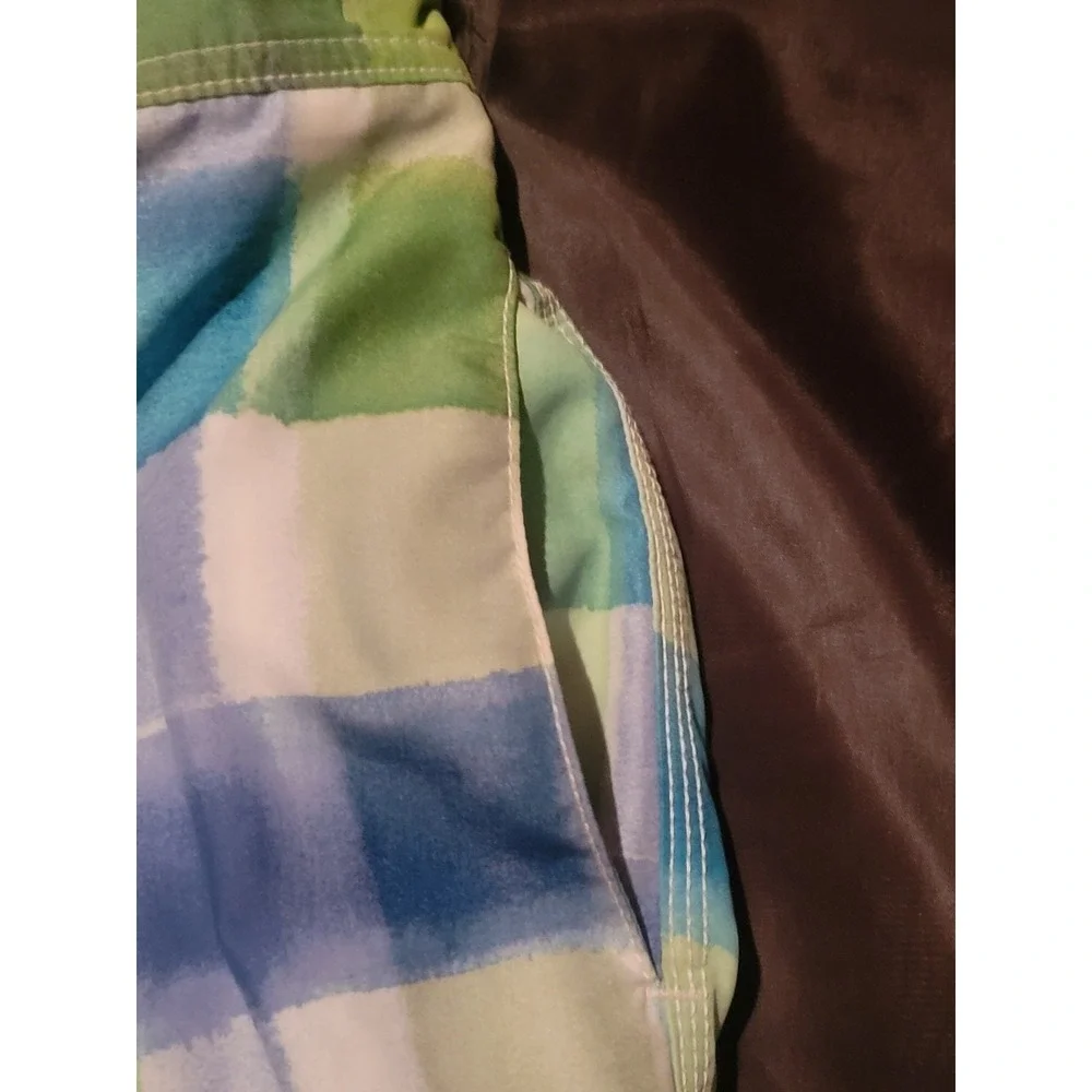 Tommy Bahama Swim Trunk Mens Medium Mesh Liner Beach Swimming Board‎ Short Check